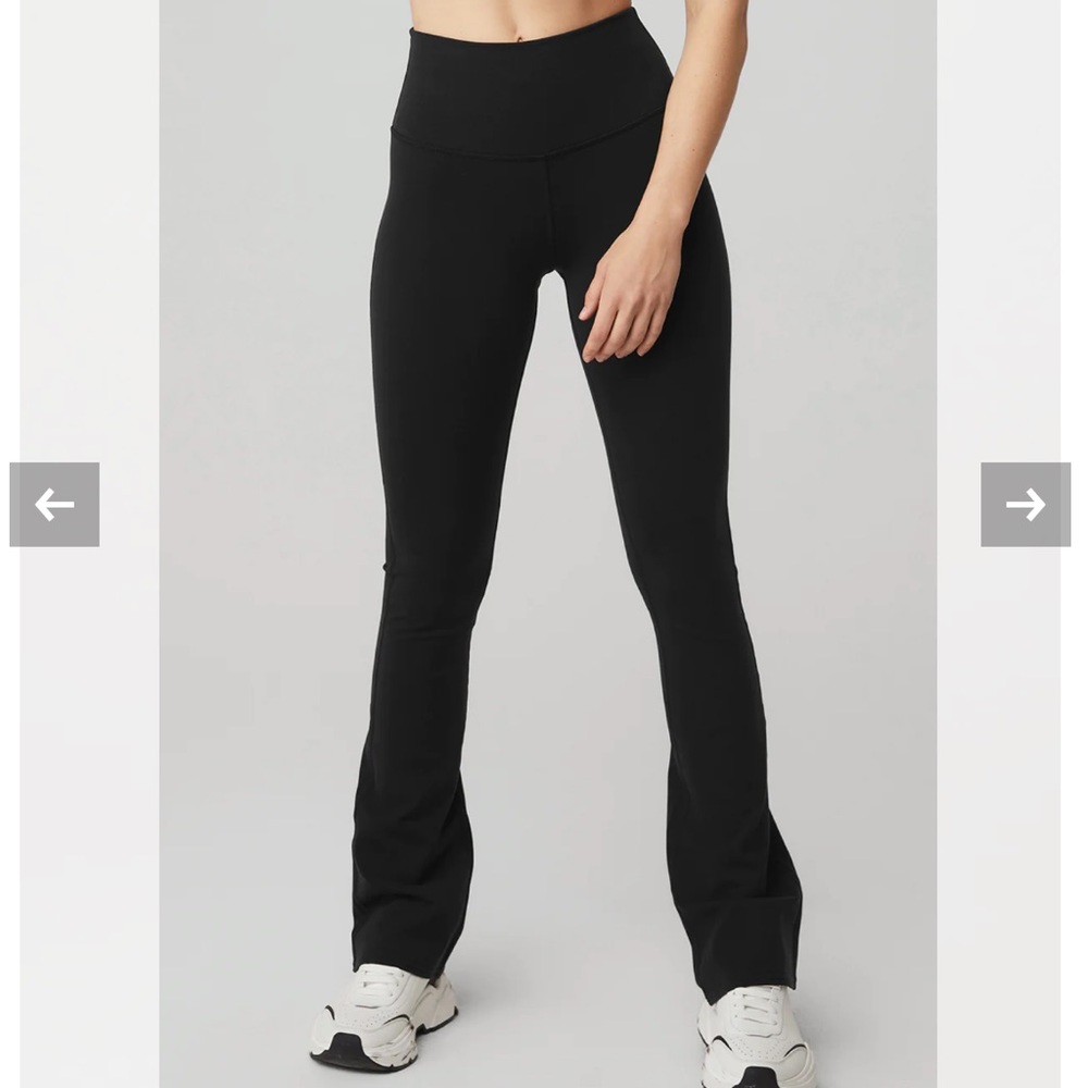 Alo airbrush high-waist bootcut leggings size M